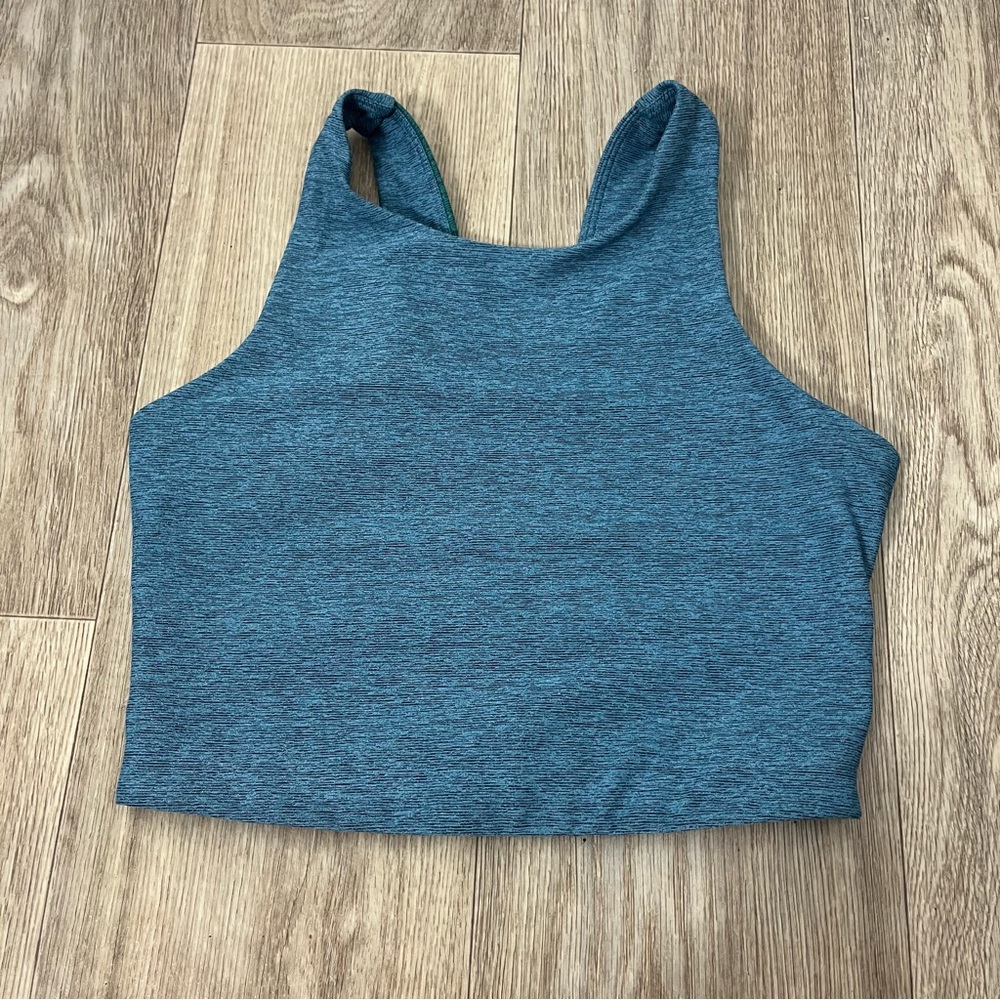 Outdoor Voices Venus Blue Navy Crop Top extra small